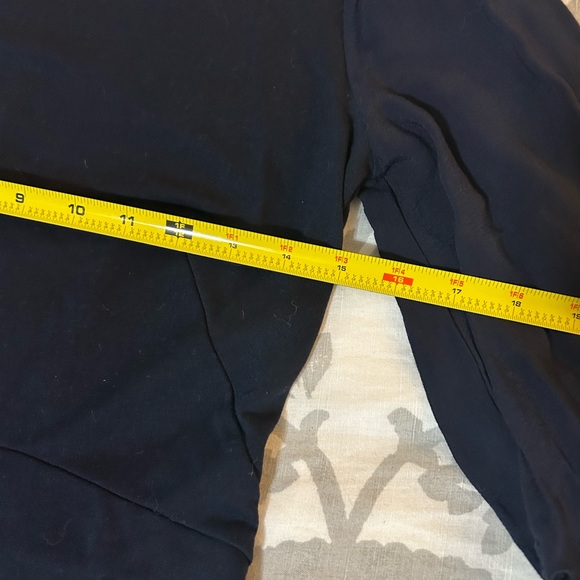 LOFT navy blue long sleeve dress, size 2 - Picture 9 of 12